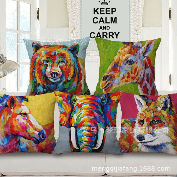 meng qi home textile coloured drawing or pattern animal originality lovely embrace pillow case cotton cushion set
meng qi home textile coloured drawing or pattern animal originality lovely embrace pillow case cotton cushion set