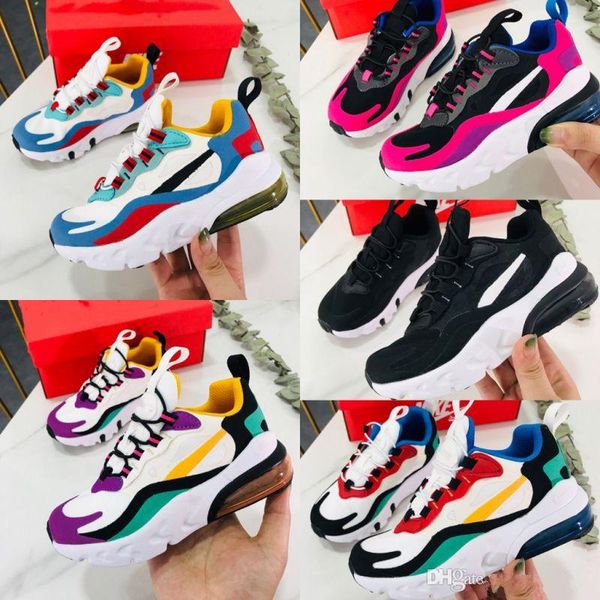 2019 new kids 270s react bauhaus xm kids shoes for boy girls running shoes hyper pink violet toddler children sneakers size 28-35
2019 new kids 270s react bauhaus xm kids shoes for boy girls running shoes hyper pink violet toddler children sneakers size 28-35