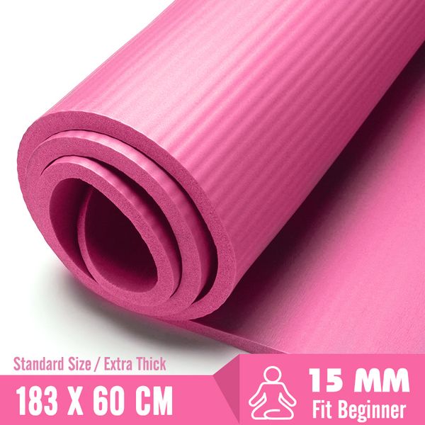 thickening 15mm women pilates fitness mats men non-slip gym exercise massage tapete sports pad 183*61cm yoga mats for beginners
thickening 15mm women pilates fitness mats men non-slip gym exercise massage tapete sports pad 183*61cm yoga mats for beginners
