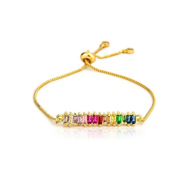women's cz rainbow gold bracelets bangles devil's eye bracelet zircons colorful rainbow bracelet femme jewelry, Black
women's cz rainbow gold bracelets bangles devil's eye bracelet zircons colorful rainbow bracelet femme jewelry, Black