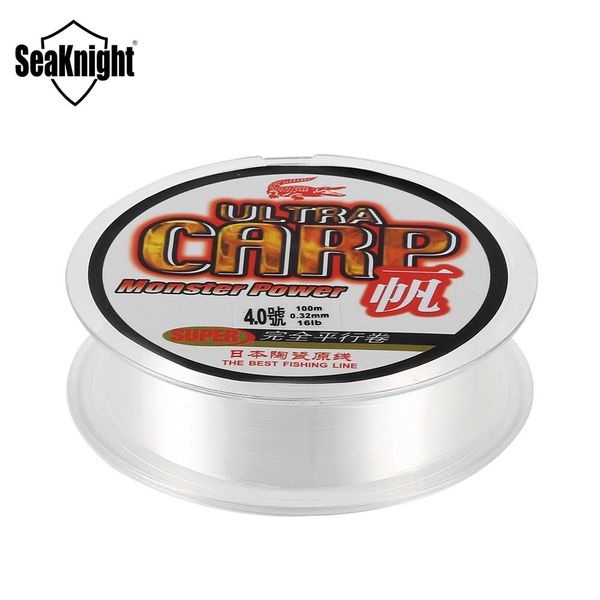 seaknight 100m nylon fishing line 2-35lb super strong monofilament line japanese material saltwater carp fishing
seaknight 100m nylon fishing line 2-35lb super strong monofilament line japanese material saltwater carp fishing