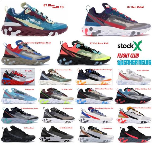 2020 react element 87 55 undercover mens running shoes blue chill solar red sail light bone triple black men women designer trainer sneakers
2020 react element 87 55 undercover mens running shoes blue chill solar red sail light bone triple black men women designer trainer sneakers
