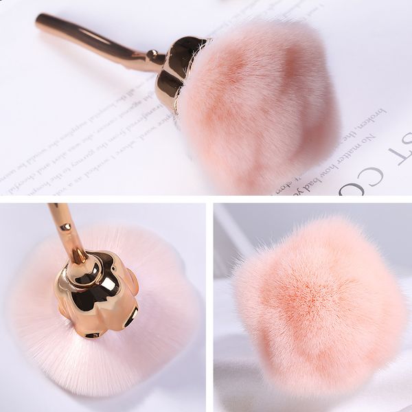 1pc rose makeup brushes synthetic hair fluffy soft cleansing powder blush brush beauty makeup tools ing
1pc rose makeup brushes synthetic hair fluffy soft cleansing powder blush brush beauty makeup tools ing