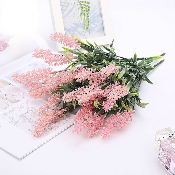 34 cm length 5 branch lavender flower fake silk flower artificial flower for wedding diy holiday party decoration home room decor -36
34 cm length 5 branch lavender flower fake silk flower artificial flower for wedding diy holiday party decoration home room decor -36