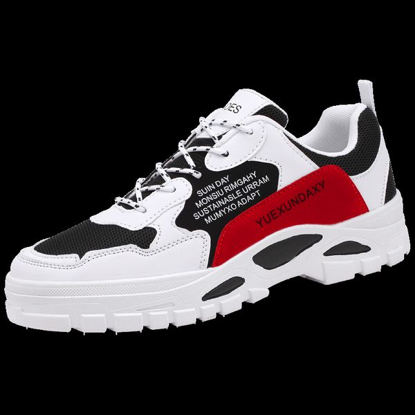 men's shoes casual new men lac-up platform sneaker lightweight comfortable breathable zapatos de hombre tenis masculino adulto, Black
men's shoes casual new men lac-up platform sneaker lightweight comfortable breathable zapatos de hombre tenis masculino adulto, Black