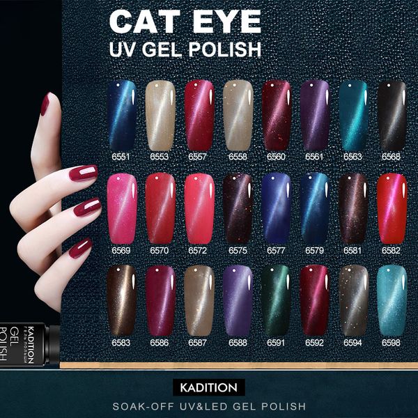 kadition 7ml cat eye gel nail polish 1pcs new 24 colors soak off uv magnetic red cat eye semi permanent gel varnish lacquer art, Red;pink
kadition 7ml cat eye gel nail polish 1pcs new 24 colors soak off uv magnetic red cat eye semi permanent gel varnish lacquer art, Red;pink