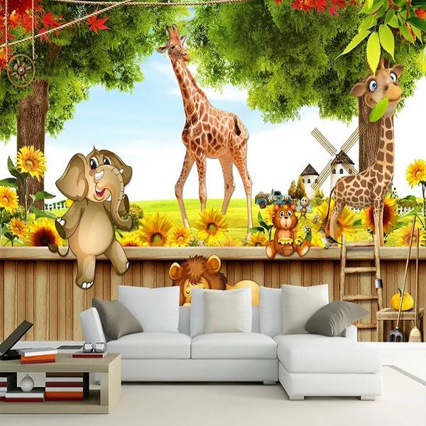 new custom large mural 3d wallpaper cute cartoon animal world elephant child bedroom mural tv back wall decor deep 5d embossed
new custom large mural 3d wallpaper cute cartoon animal world elephant child bedroom mural tv back wall decor deep 5d embossed