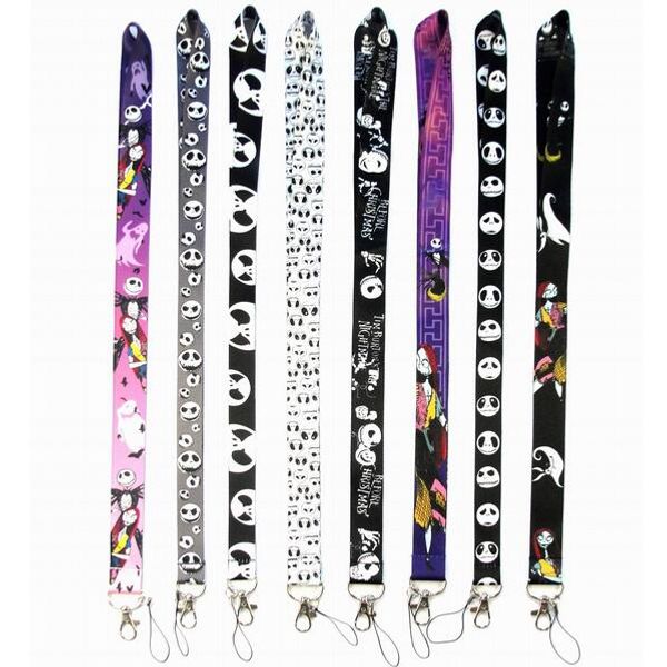 cartoon the nightmare before christmas neck lanyard for mp3/4 cell phone id card key chain straps black fashion
cartoon the nightmare before christmas neck lanyard for mp3/4 cell phone id card key chain straps black fashion
