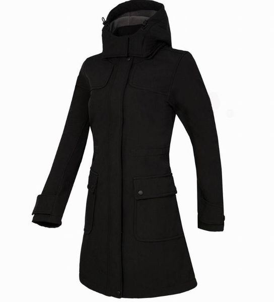women's long outdoor camping hiking sports casual jacket composite velvet soft shell jacket, Black;brown
women's long outdoor camping hiking sports casual jacket composite velvet soft shell jacket, Black;brown