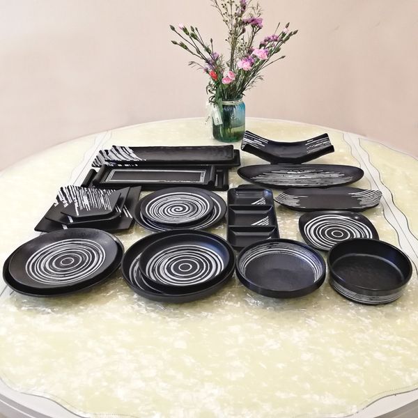 a5 melamine dinnerware dinner plate rectangle sashimi dish japanese cuisine sushi plate restaurant tableware black frosted
a5 melamine dinnerware dinner plate rectangle sashimi dish japanese cuisine sushi plate restaurant tableware black frosted