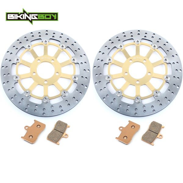 bikingboy for z1000 03 04 05 06 z 1000 2003 2004 2005 2006 zr 1000 a1 a2 a3 a6f front brake discs rotors disks + pads
bikingboy for z1000 03 04 05 06 z 1000 2003 2004 2005 2006 zr 1000 a1 a2 a3 a6f front brake discs rotors disks + pads