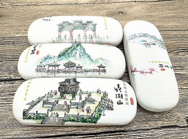 landscape spray painting shuttle case sun case chinese style sun myopia glasses box presbyopic glasses box
landscape spray painting shuttle case sun case chinese style sun myopia glasses box presbyopic glasses box