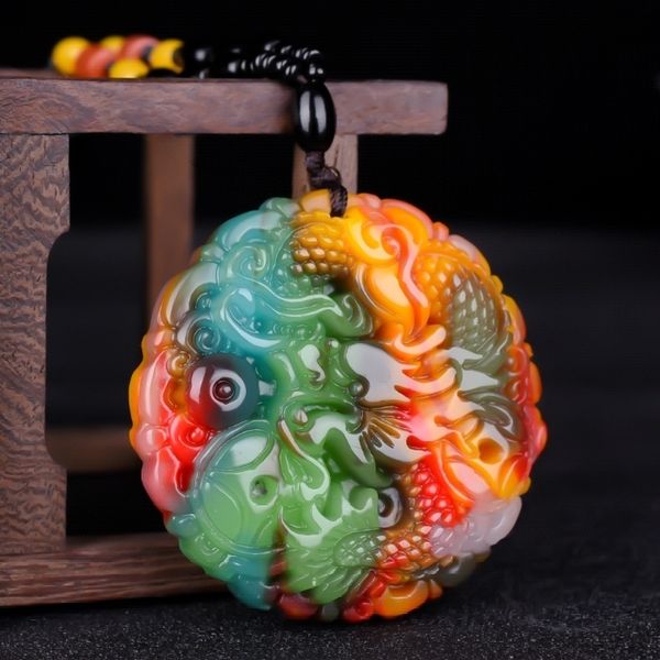 natural colour jade chinese money dragon pendant necklace charm ite jewelry carved amulet luck gifts for her men, Silver
natural colour jade chinese money dragon pendant necklace charm ite jewelry carved amulet luck gifts for her men, Silver