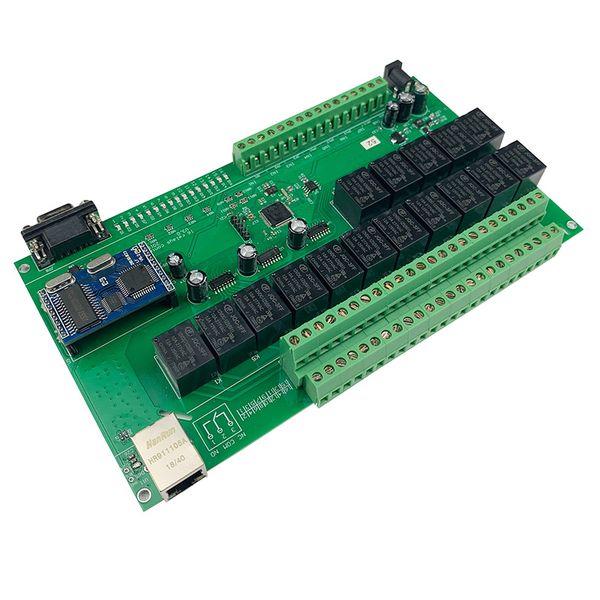 H16 Ethernet Smart Switch Home Automation Module Controller Domotica Casa Hogar Kit IOT Control System Switch Industrial Level TCP Relay
H16 Ethernet Smart Switch Home Automation Module Controller Domotica Casa Hogar Kit IOT Control System Switch Industrial Level TCP Relay