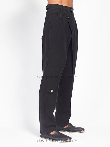 27-44 2018 new men's clothing gd hair stylist street loose casual pants trousers plus size costumes, Black
27-44 2018 new men's clothing gd hair stylist street loose casual pants trousers plus size costumes, Black