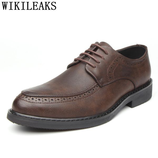 brogue shoes men classic men shoes formal coiffeur mens office leather sapato social masculino couro buty damskie, Black
brogue shoes men classic men shoes formal coiffeur mens office leather sapato social masculino couro buty damskie, Black