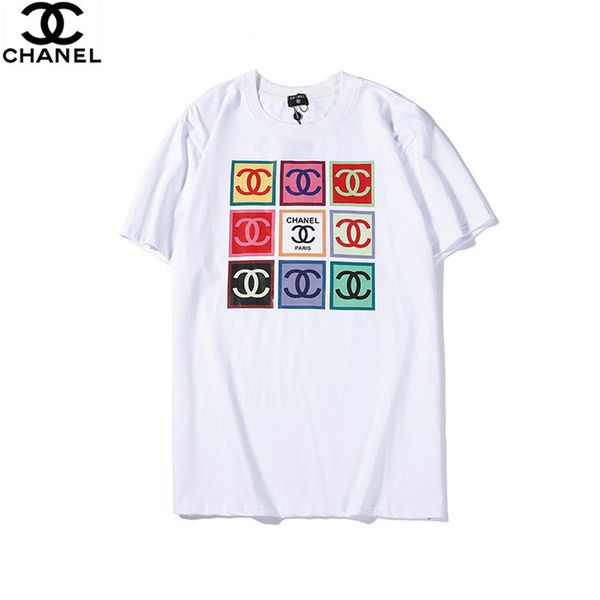 summer short sleeve t-shirt embroidered round neck t-shirt men's casual t-shirt men's and women's short sleeve 07, White
summer short sleeve t-shirt embroidered round neck t-shirt men's casual t-shirt men's and women's short sleeve 07, White