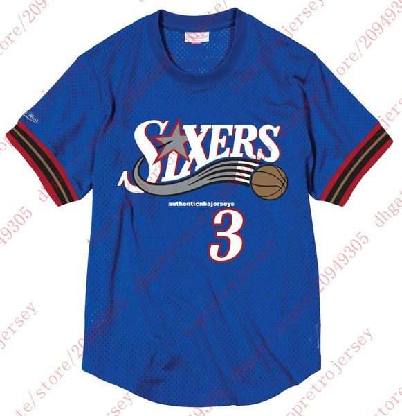 custom #3 allen iverson mitchell & ness men's mesh jersey blue shirt stitched summer tee basketball jerseys ncaa, Black;blue
custom #3 allen iverson mitchell & ness men's mesh jersey blue shirt stitched summer tee basketball jerseys ncaa, Black;blue