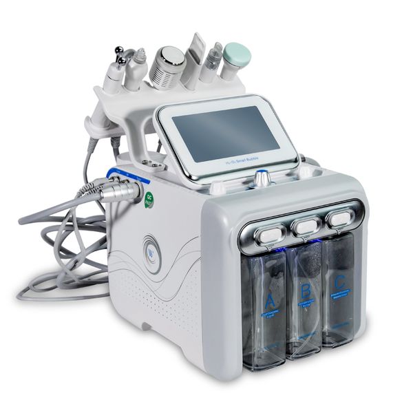 new pattern 6 in 1 small bubble skin care tools ultrasonic rf hydra deep facial pore clean facial massage machine, Black;white
new pattern 6 in 1 small bubble skin care tools ultrasonic rf hydra deep facial pore clean facial massage machine, Black;white