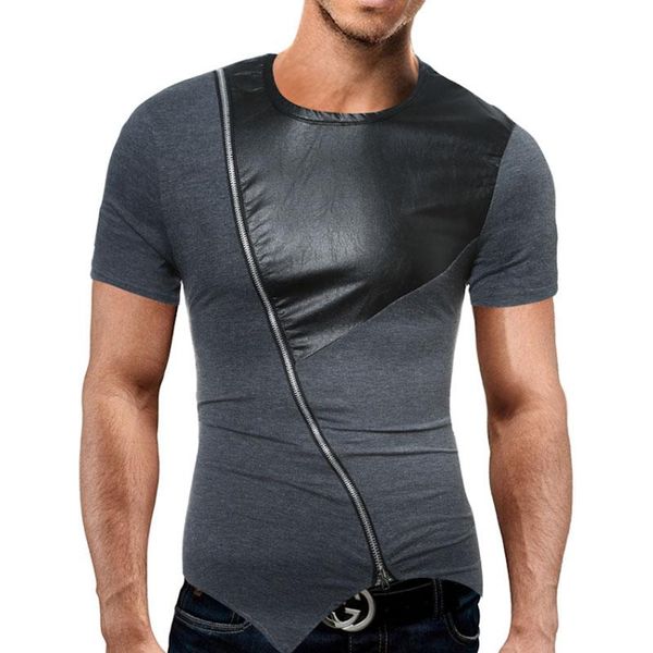 male 2018 brand short sleeve straight zipper t shirt o-neck slim men t-shirt fashion mens tee shirt t shirts 2xl, White;black
male 2018 brand short sleeve straight zipper t shirt o-neck slim men t-shirt fashion mens tee shirt t shirts 2xl, White;black