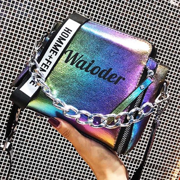 2020 summer jelly womens bag laser shoulder handbags chains crossbody bags letter mini flap purse tide flap hand bags
2020 summer jelly womens bag laser shoulder handbags chains crossbody bags letter mini flap purse tide flap hand bags