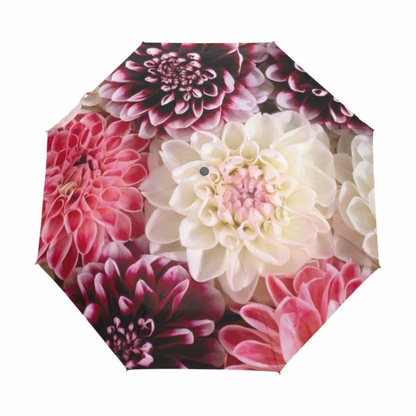 automatic red white flower umbrella rain women double layers three folding customized umbrella female rain tools parasol
automatic red white flower umbrella rain women double layers three folding customized umbrella female rain tools parasol