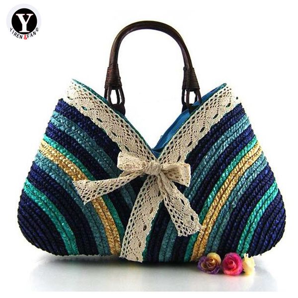 yirenfang women bag summer casual fashion bow rainbow stripe straw weaving beach bags handbags women famous brands shoulder bags j190702
yirenfang women bag summer casual fashion bow rainbow stripe straw weaving beach bags handbags women famous brands shoulder bags j190702