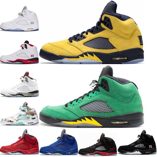 new arrive 5 5s oregon ducks michigan inspire mens basketball shoes red blue suede metallic silver wings men sports sneakers trainers
new arrive 5 5s oregon ducks michigan inspire mens basketball shoes red blue suede metallic silver wings men sports sneakers trainers