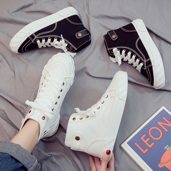 classic women canvas shoes ew autumn high women vulcanized shoes factory outlet female casual shoes white, Black
classic women canvas shoes ew autumn high women vulcanized shoes factory outlet female casual shoes white, Black