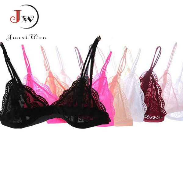 bras lace bra floral wire push up for women half cup triangle bralette brassiere underwear lingerie sujetador, Red;black
bras lace bra floral wire push up for women half cup triangle bralette brassiere underwear lingerie sujetador, Red;black