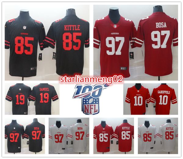 San franci co 49er jer ey 85 george kittle 10 jimmy garoppolo 19 deebo amuel men 039 97 nick bo a football jer ey, Black;red
San franci co 49er jer ey 85 george kittle 10 jimmy garoppolo 19 deebo amuel men 039 97 nick bo a football jer ey, Black;red
