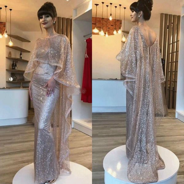 arabic sparkly mermaid prom dresses with wraps jewel neck floor length sequined formal party evening dresses 2019 special occasion dress, Black
arabic sparkly mermaid prom dresses with wraps jewel neck floor length sequined formal party evening dresses 2019 special occasion dress, Black