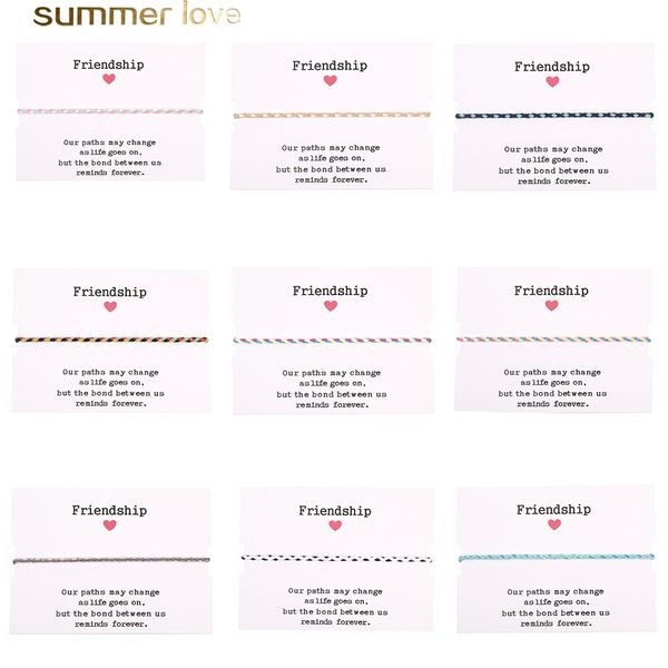 bohemian colorful handmade braided rope chain bracelet adjustable polyester thread copper bead friendship bracelets with card for men women, Black
bohemian colorful handmade braided rope chain bracelet adjustable polyester thread copper bead friendship bracelets with card for men women, Black