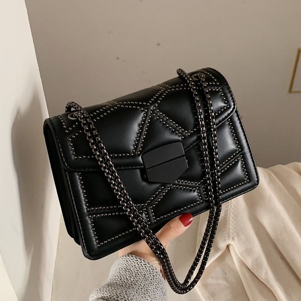 2020 new small rivet flap chain shoulder messenger crossbody bags women handbags fashion ladies clutch casual totes female bag
2020 new small rivet flap chain shoulder messenger crossbody bags women handbags fashion ladies clutch casual totes female bag