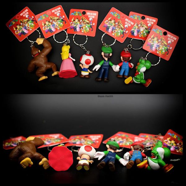18шт / много симпатичные марио keychain марио луиджи гриб жаба принцесса персик пвх действие рисунок игрушки
18шт / много симпатичные марио keychain марио луиджи гриб жаба принцесса персик пвх действие рисунок игрушки
