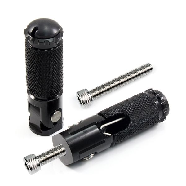 2pcs black sliver cnc aluminum universal motorcycle motor bike folding footrests footpegs foot rests pegs rear pedals set parts
2pcs black sliver cnc aluminum universal motorcycle motor bike folding footrests footpegs foot rests pegs rear pedals set parts