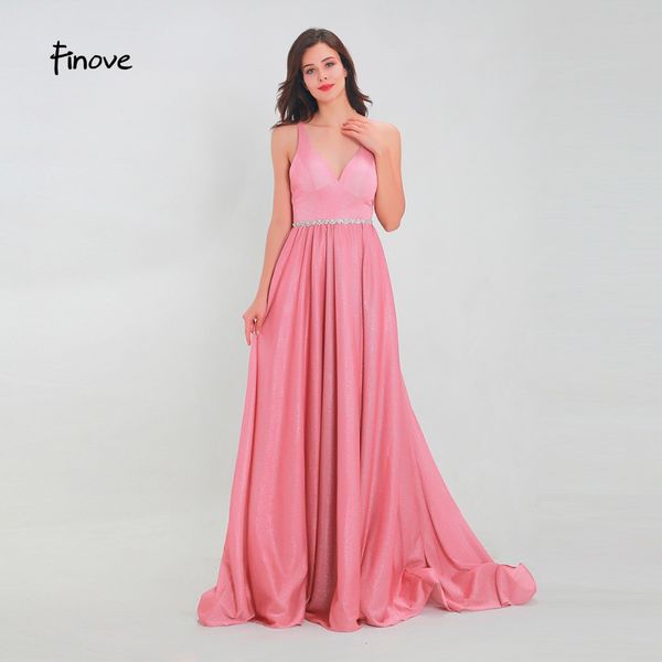 finove prom dress 2020 long women'dresses sparkle material elegant a line beading sashes backless formal party vestido de fiesta14225, Black
finove prom dress 2020 long women'dresses sparkle material elegant a line beading sashes backless formal party vestido de fiesta14225, Black
