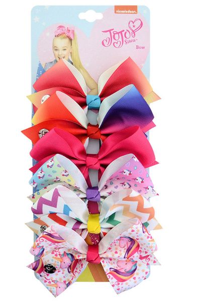 54 colors jojo siwa 5 inch unicorn signature hair bow sequin logo baby girl hair accessories fashion hair clip 6 pcs/card, Slivery;white
54 colors jojo siwa 5 inch unicorn signature hair bow sequin logo baby girl hair accessories fashion hair clip 6 pcs/card, Slivery;white
