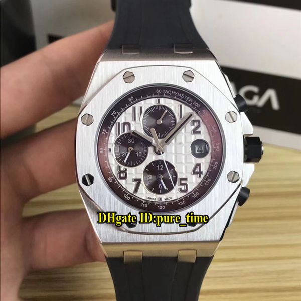 new 42mm 26470st white dial brown inner automack mens watch black rubber strap 316l steel case sport gents watches pure_time, Slivery;brown
new 42mm 26470st white dial brown inner automack mens watch black rubber strap 316l steel case sport gents watches pure_time, Slivery;brown
