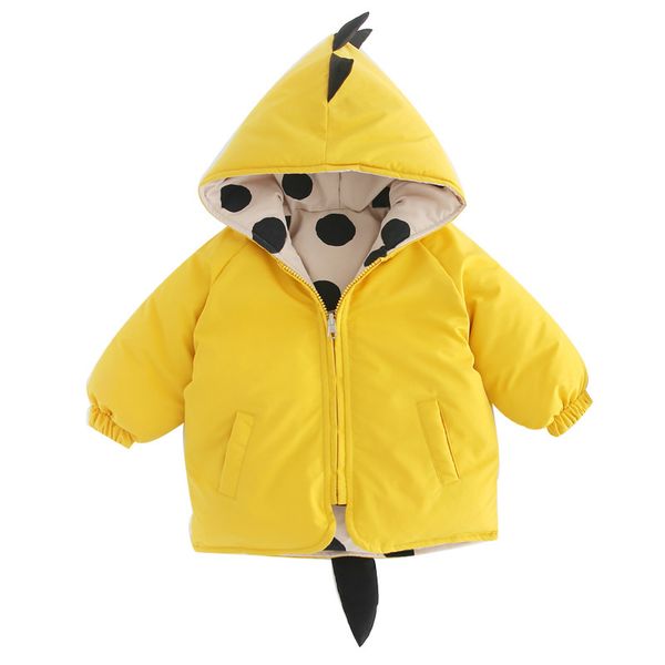 new 1-3 year old boy cartoon cotton jacket baby girl dinosaur dot double-sided cotton coat, Blue;gray
new 1-3 year old boy cartoon cotton jacket baby girl dinosaur dot double-sided cotton coat, Blue;gray