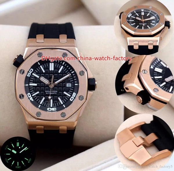 8 style elling 42mm offshore diver 15710 15703 15703st.oo.a002ca.01 rubber bands mechanical automatic mens watch watches, Slivery;brown
8 style elling 42mm offshore diver 15710 15703 15703st.oo.a002ca.01 rubber bands mechanical automatic mens watch watches, Slivery;brown