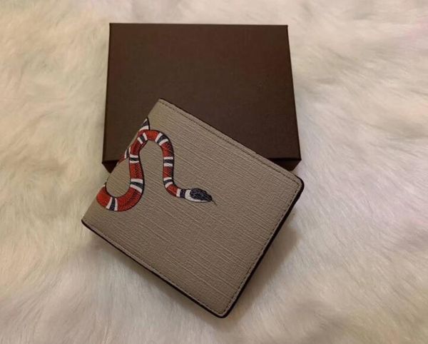 2020 goo quality men designer animal short wallet leather black snake tiger bee wallets women long style purse wallet card holders299j, Red;black
2020 goo quality men designer animal short wallet leather black snake tiger bee wallets women long style purse wallet card holders299j, Red;black