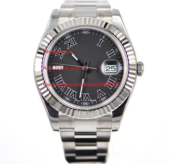 factory supplier luxury wristwatch sapphire 41mm black dial 116334 automatic mens men's watch watches wristwatches, Slivery;brown
factory supplier luxury wristwatch sapphire 41mm black dial 116334 automatic mens men's watch watches wristwatches, Slivery;brown