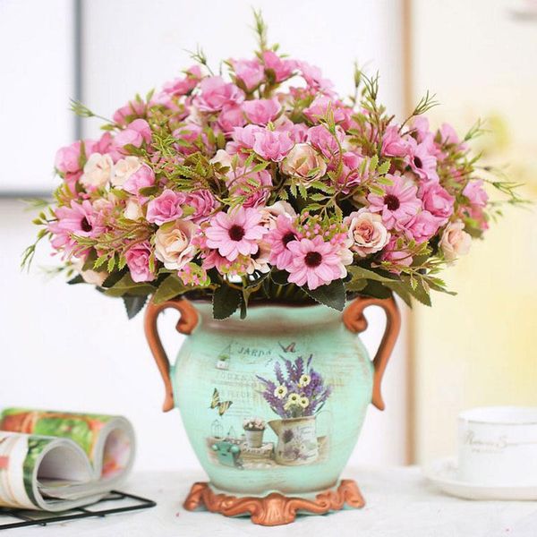 4 cm 9 flower head rose autumn fake daisy silk flower artificial flower for wedding valentine's day diy party decoration home room deco
4 cm 9 flower head rose autumn fake daisy silk flower artificial flower for wedding valentine's day diy party decoration home room deco