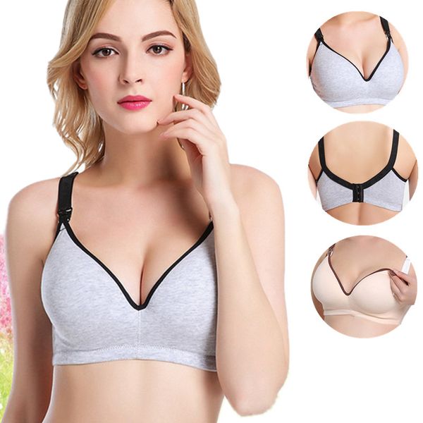 cotton maternity nursing bras for feeding set nurse underwear pregnancy clothes mom's breastfeeding bra women maternity bra, White
cotton maternity nursing bras for feeding set nurse underwear pregnancy clothes mom's breastfeeding bra women maternity bra, White