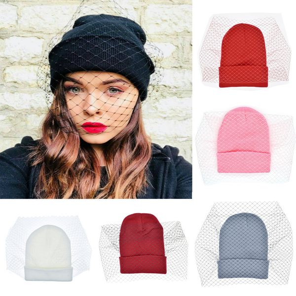 winter new fashion cap chapeau femme women's veil knit hat warm wool muts street street retro veil hat mesh sombrero #c, Blue;gray
winter new fashion cap chapeau femme women's veil knit hat warm wool muts street street retro veil hat mesh sombrero #c, Blue;gray