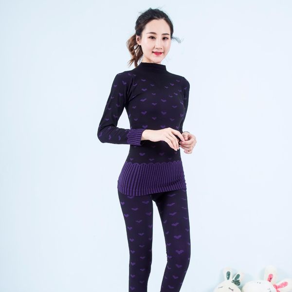 sweet love print long johns women 2018 new autumn seamless bodycon slim turtleneck warm female suit winter thermal underwear, Black;white
sweet love print long johns women 2018 new autumn seamless bodycon slim turtleneck warm female suit winter thermal underwear, Black;white