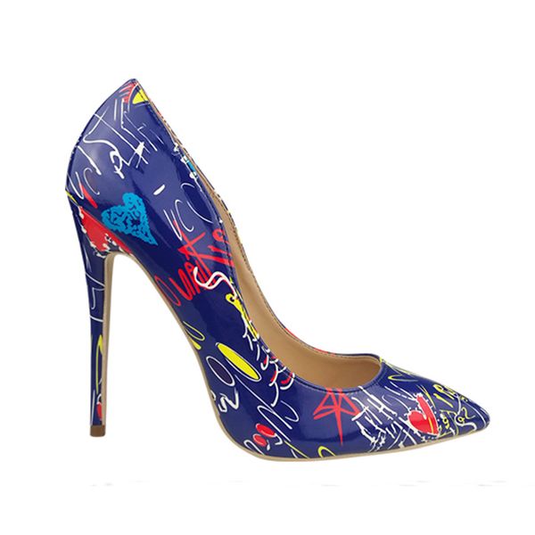 explosive single shoes pointed shallow mouth bold fancy high-heeled shoes, european and american large size women's shoes, Black
explosive single shoes pointed shallow mouth bold fancy high-heeled shoes, european and american large size women's shoes, Black