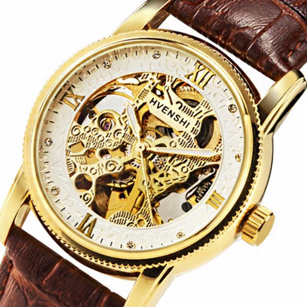 hvenshi men watch luxury business men watch leather band automatic mechanical watch men brand relogio masculino male clock, Slivery;brown
hvenshi men watch luxury business men watch leather band automatic mechanical watch men brand relogio masculino male clock, Slivery;brown