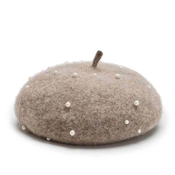 men's designer small fragrant pearl beret female british woolen painter all-match cute pumpkin hat tide, Blue;gray
men's designer small fragrant pearl beret female british woolen painter all-match cute pumpkin hat tide, Blue;gray